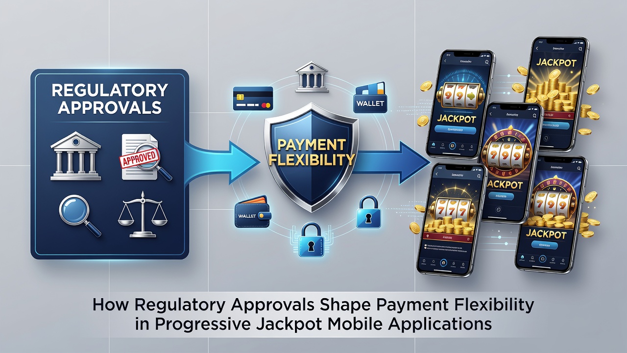 Mobile payment interfaces in regulated jackpot applications